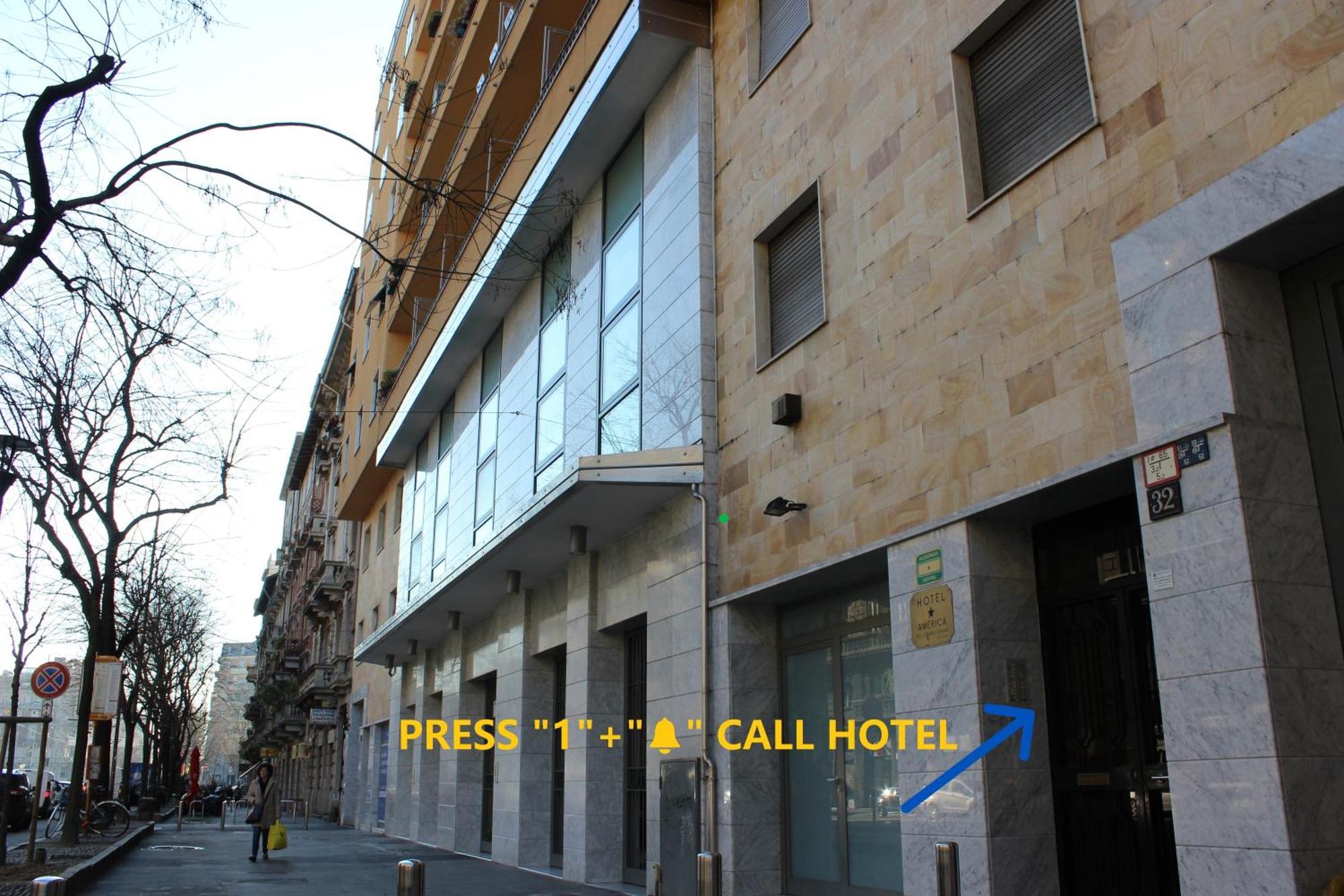 Hotel America Milan Exterior photo